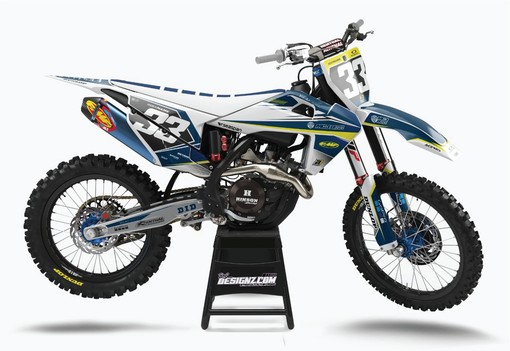 Husqvarna H8 design, (customizable graphic kits)