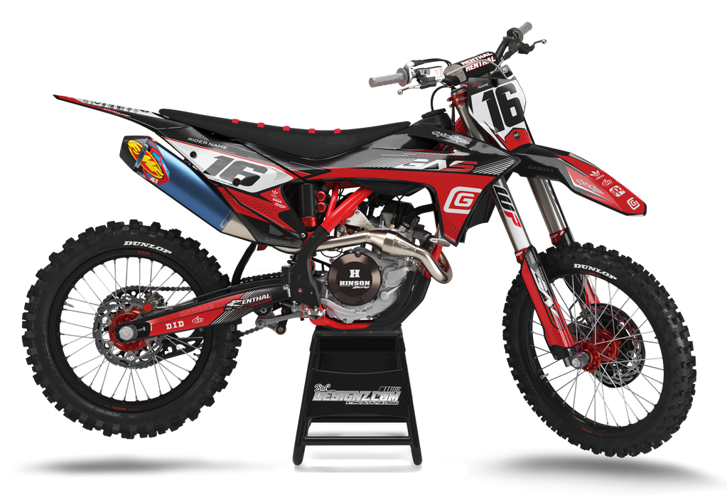 Gas Gas G8 design, (customizable graphic kits)