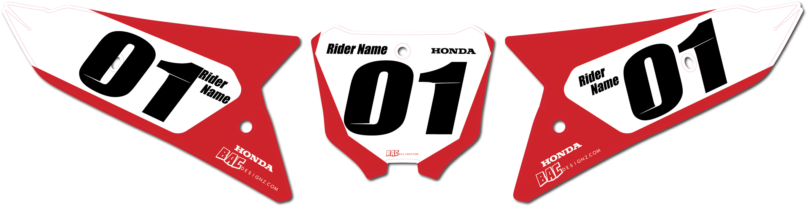 Honda number plates (P2)