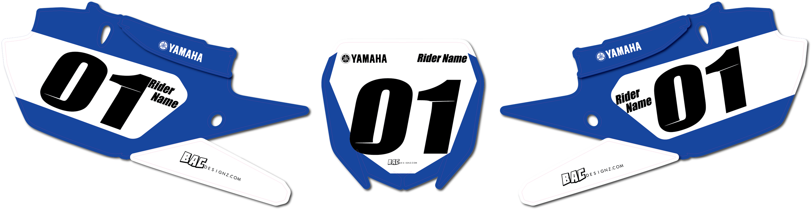 Yamaha number plates (P2)