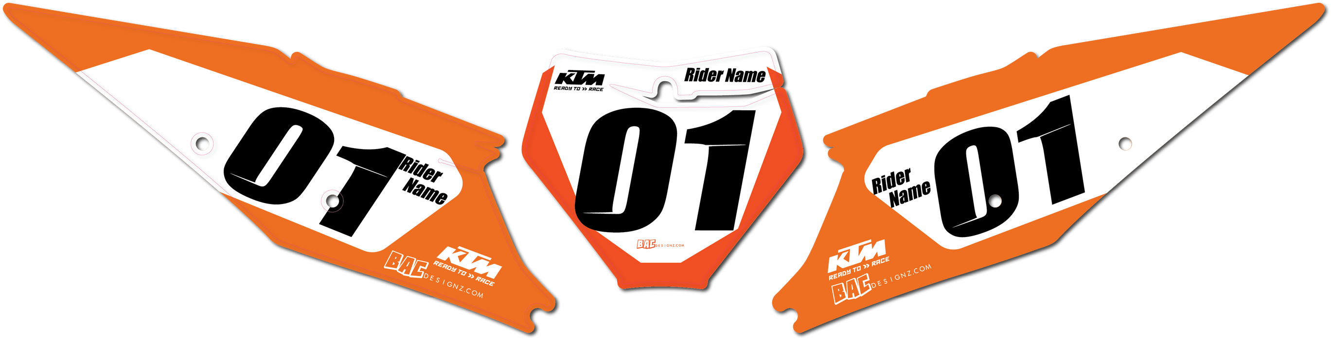 KTM number plates (P2)