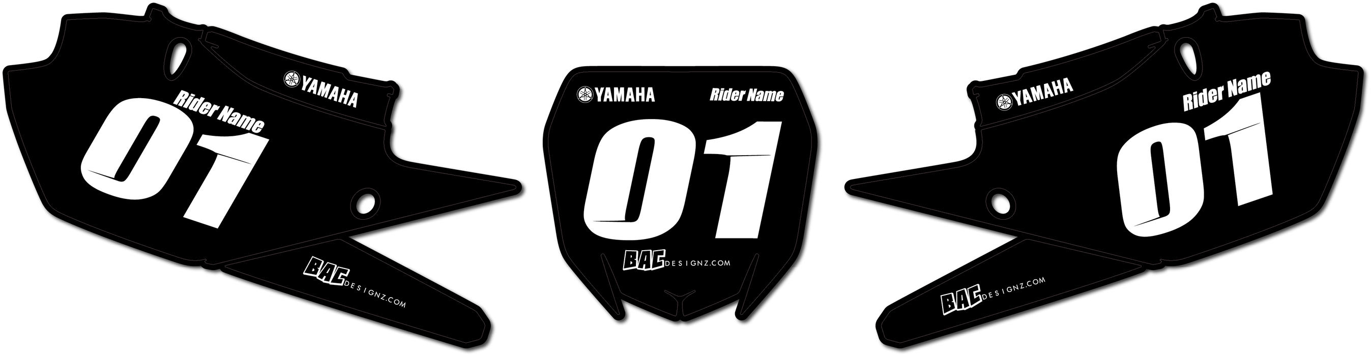 Yamaha number plates (P3)