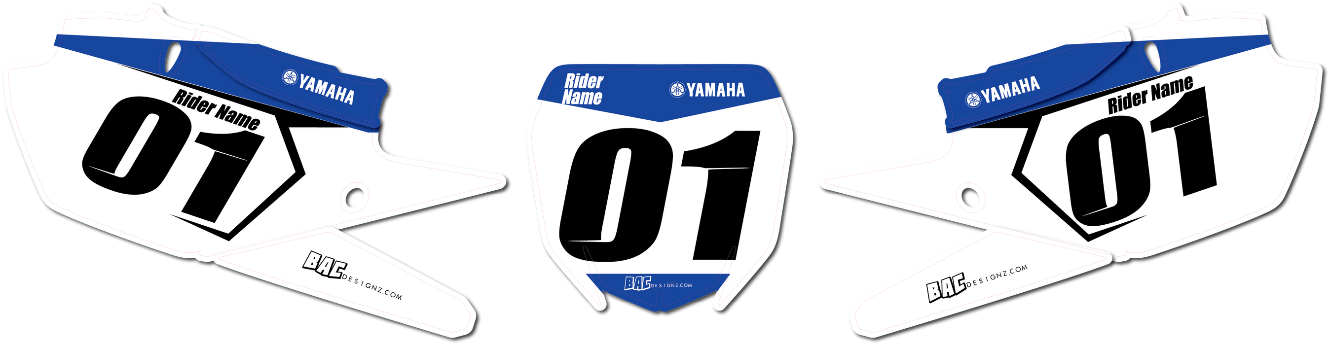 Yamaha number plates (P5)