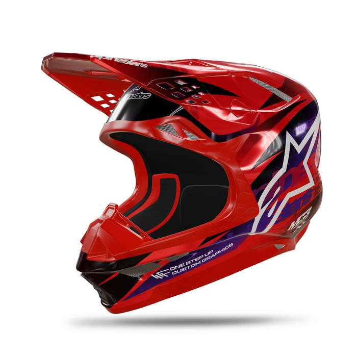 STAR DESIGN (customizable graphic helmet wrap)