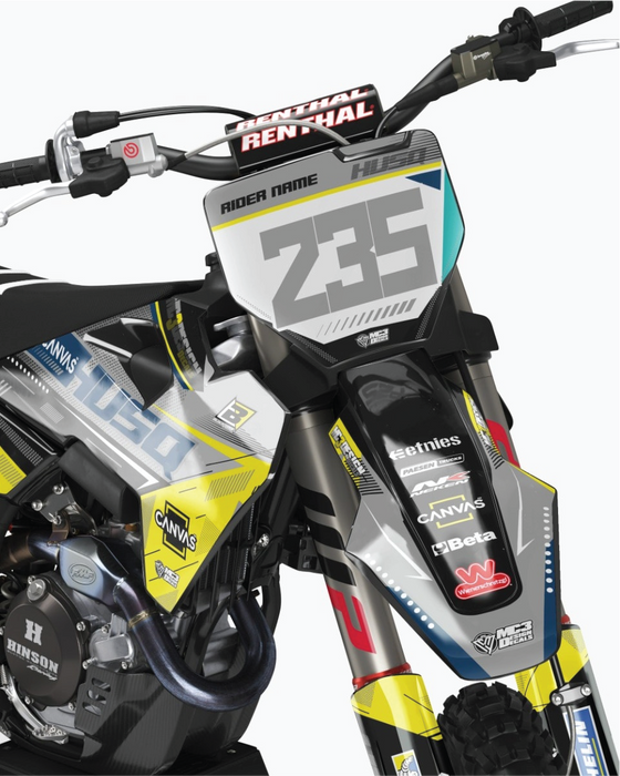 Husqvarna DASH design, (customizable graphic kits)