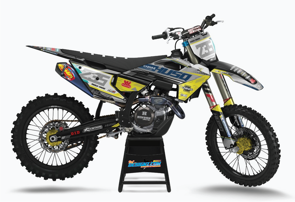 Husqvarna DASH design, (customizable graphic kits)