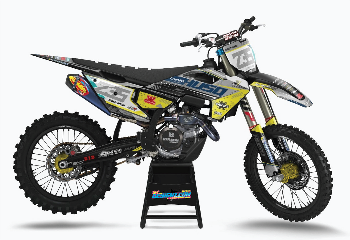 DASH design, (customizable graphic kits) — Bac designz
