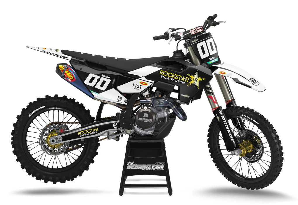 Husqvarna FACTORY REPLICA 23 design, (customizable graphic kits)