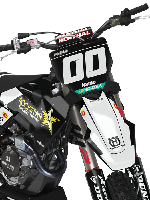 Husqvarna FACTORY REPLICA 23 design, (customizable graphic kits)