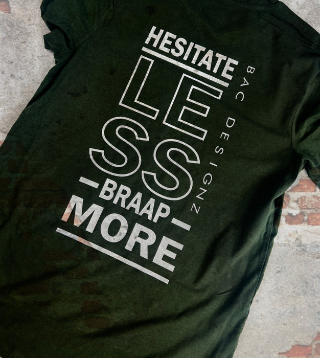 Hesitate less  T-Shirts (Adults)