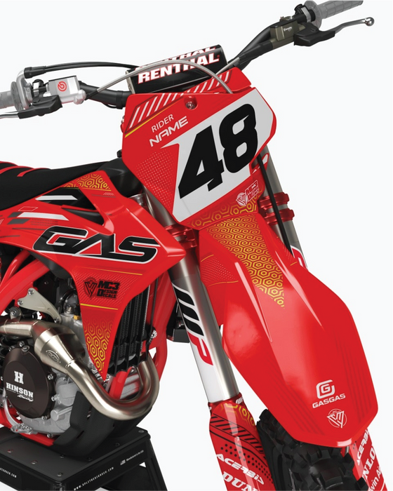 Gas Gas HEX R design, (customizable graphic kits)