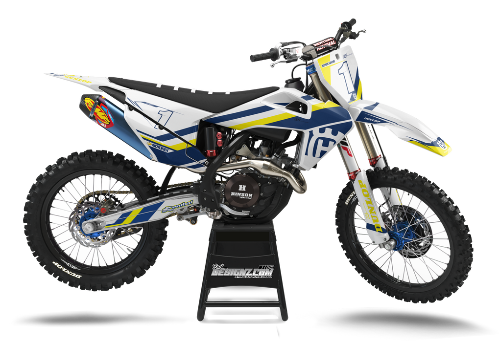 Husqvarna CLAFF design, (customizable graphic kits)