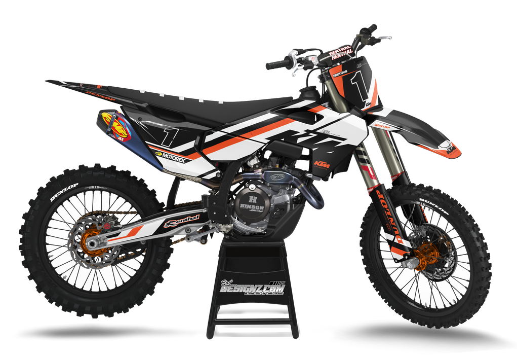 Husqvarna CLAFF design, (customizable graphic kits)