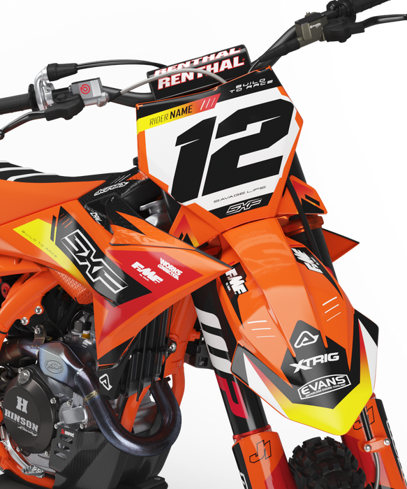 TIRANA design, (customizable graphic kits)