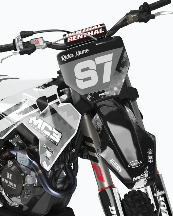 Husqvarna PIXEL G design, (customizable graphic kits)