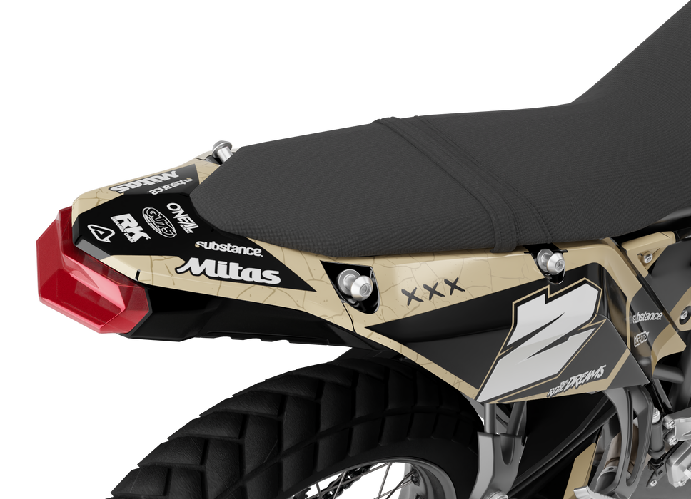 DAKAR design, (customizable graphic kits)